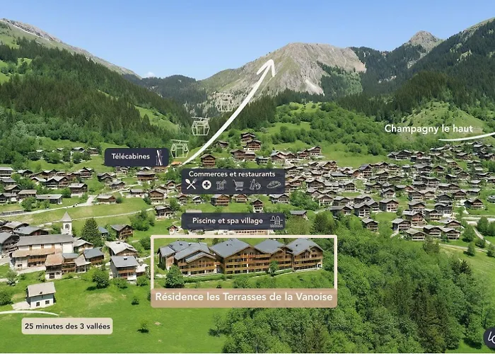 Casa vacanze Combe -spacieux 4/6 Personnes Avec Grand Balcon La Plagne